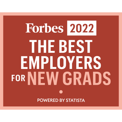 Forbes 2022 The Best Employers for New Grads