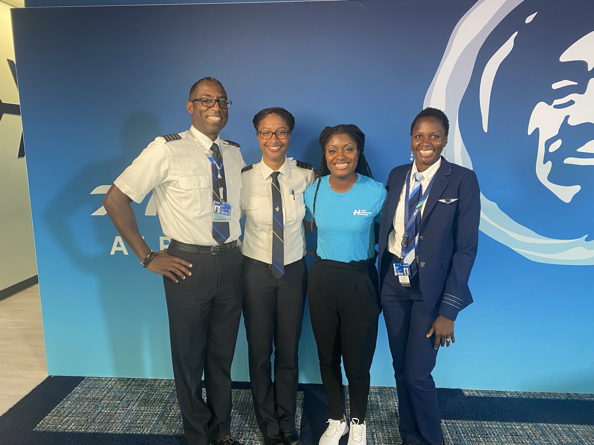 Flying for Alaska Airlines