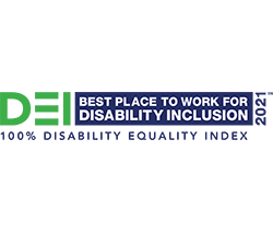 2021 Disability Equality Index - Best Place to work for disability inclusion