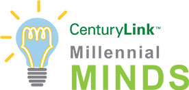 Centurylink millennial minds logo