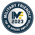 Military Friendly Top 10 spouse employer