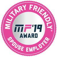 Military Friendly top 10 spouse employer 2019