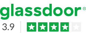 glassdoor - 3.9 rating