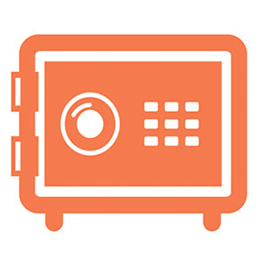 Closed Safe Icon
