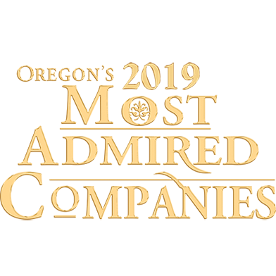 Oregon's 2019 Most admired Companies award