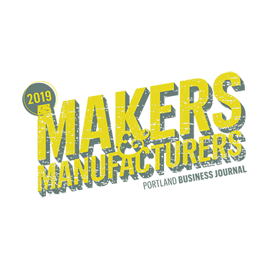 2019 Makers and manufacturers - Portland business journal award