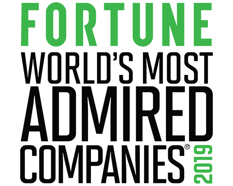 Fortune most admired company 2019 award