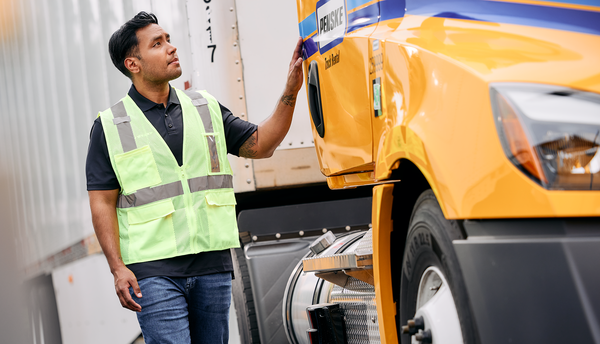 Penske Truck Driver Close to Retirement