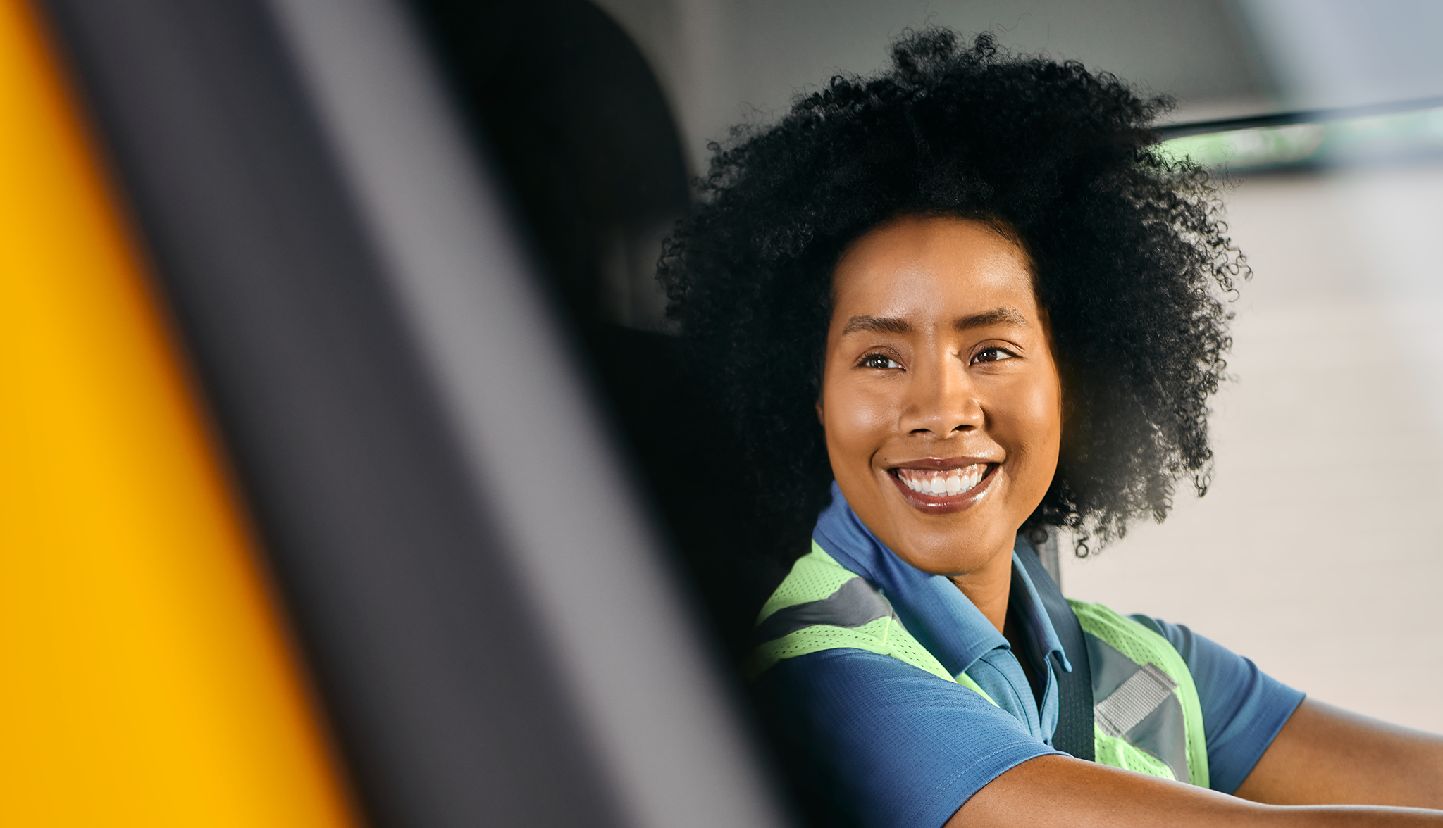 Female Penske Truck Driver
