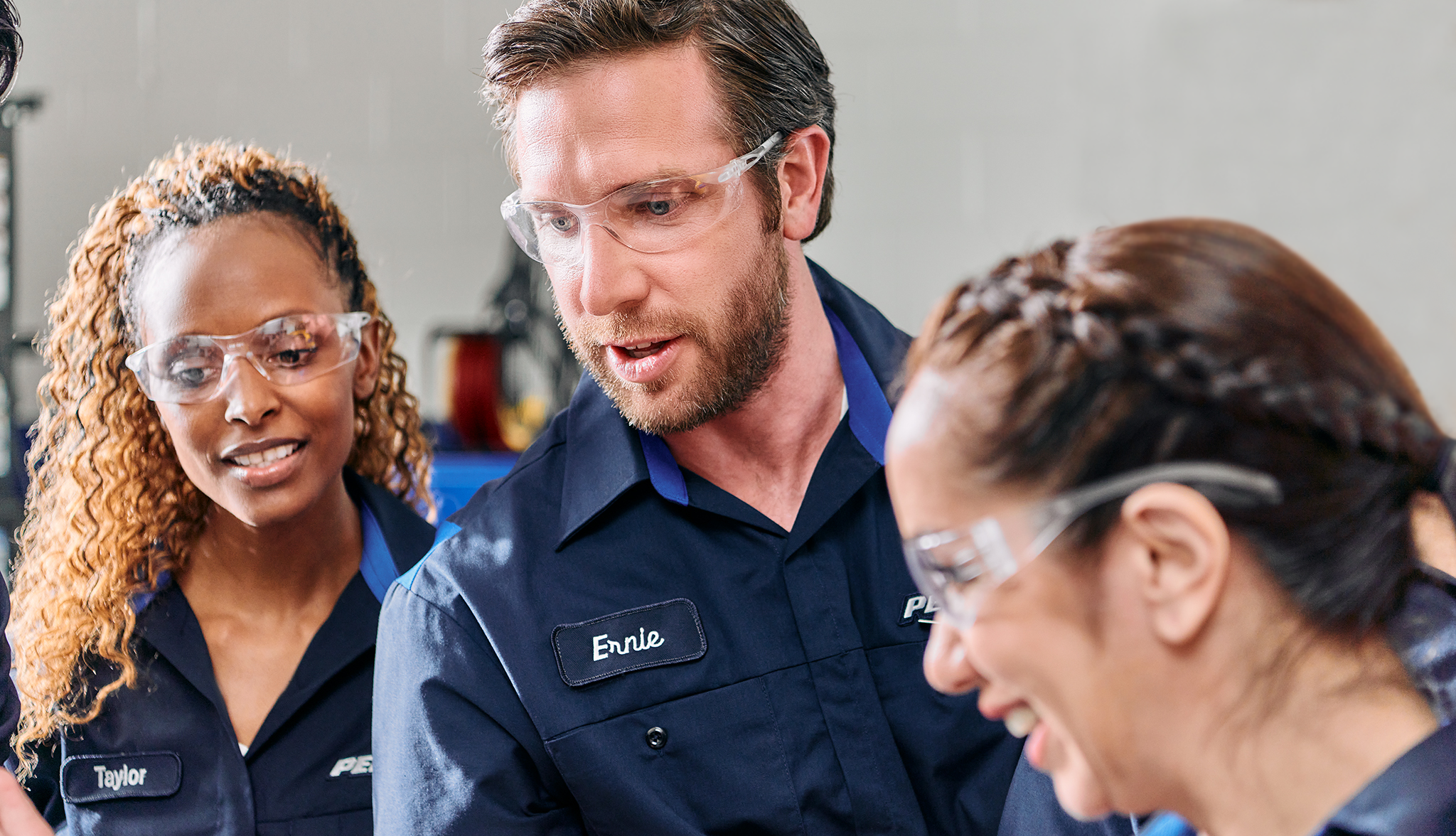 Team of Penske Technicians Meeting
