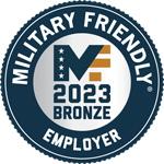 military friendly 2023 employer logo