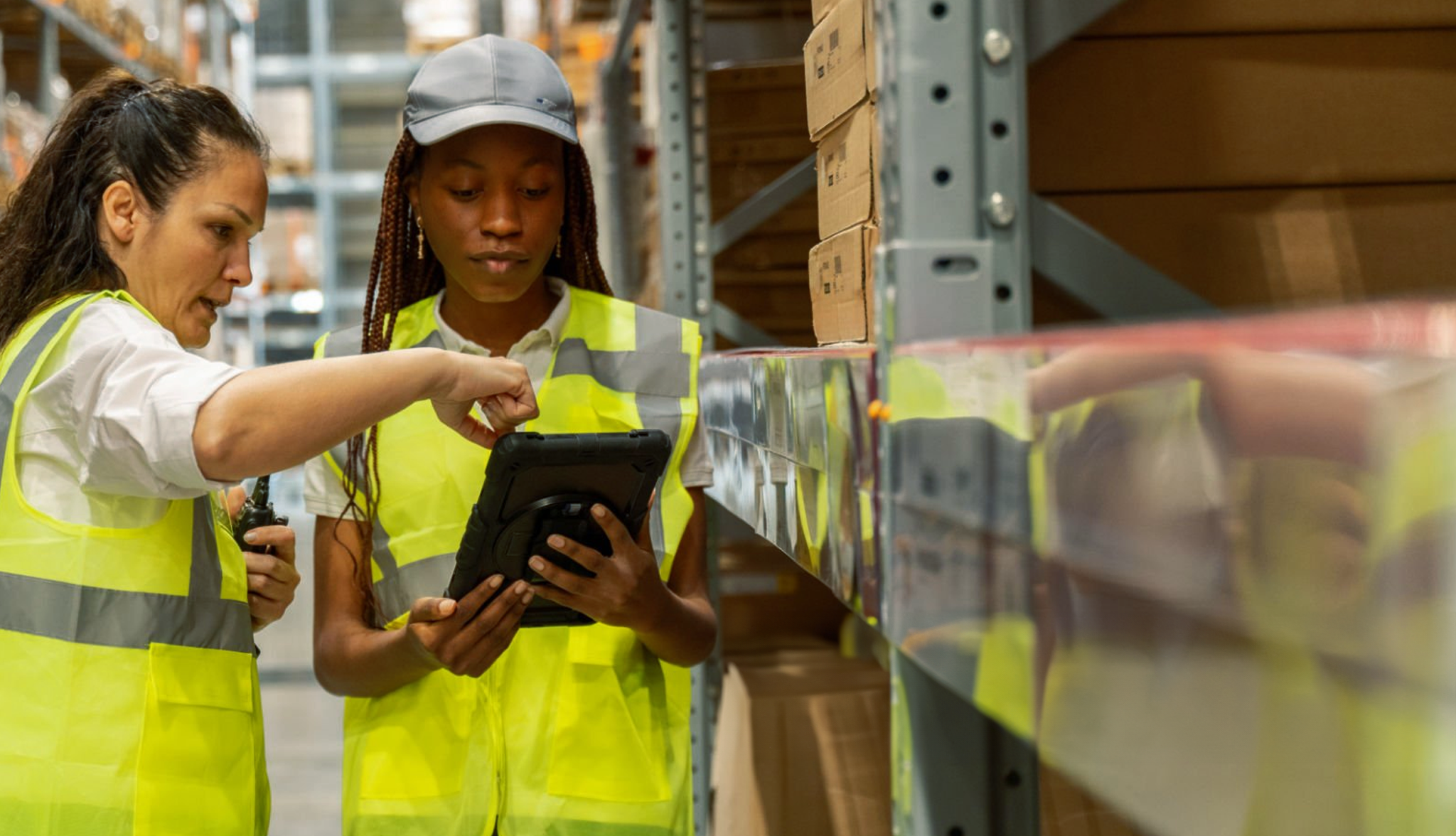 Female Penske Truck Driver