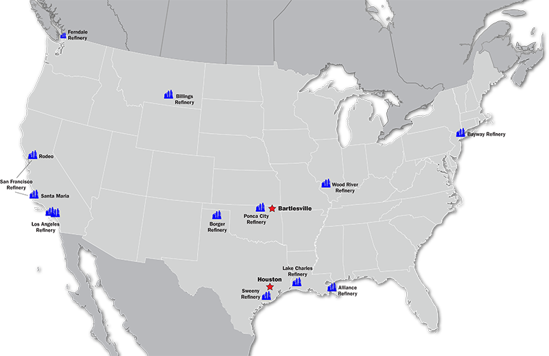 Oil Refineries In California Map Map